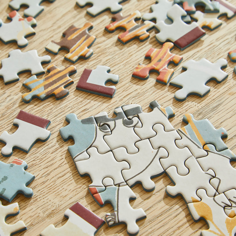 Moomin art puzzel Blue