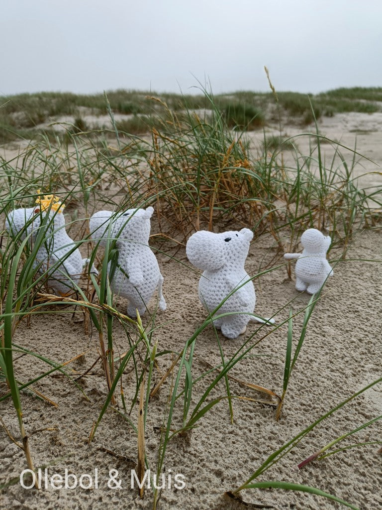 Gehaakte Moomin / Snorkmaiden