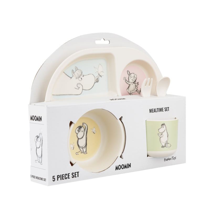 Moomin eetset met Moomin schets