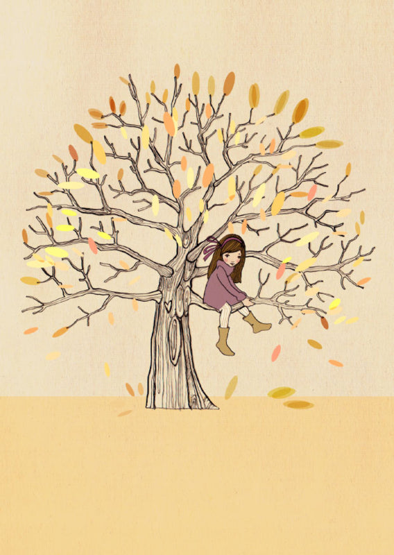 Belle & Boo Postcard My Fav Spot Autumn