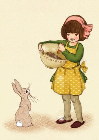 Belle & Boo ansichtkaart Baking