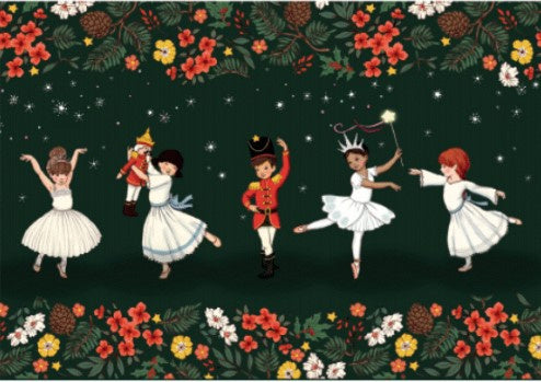 Belle & Boo ansichtkaart Nutcracker Dance