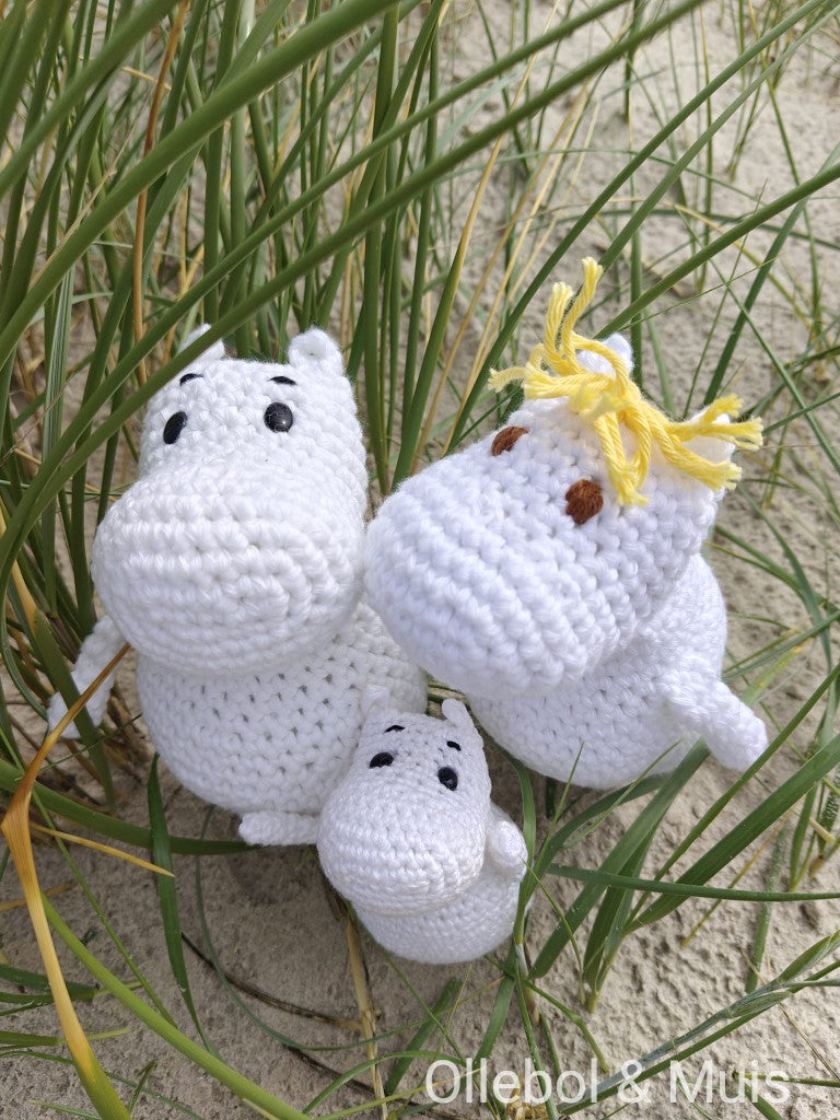 Gehaakte Moomin / Snorkmaiden