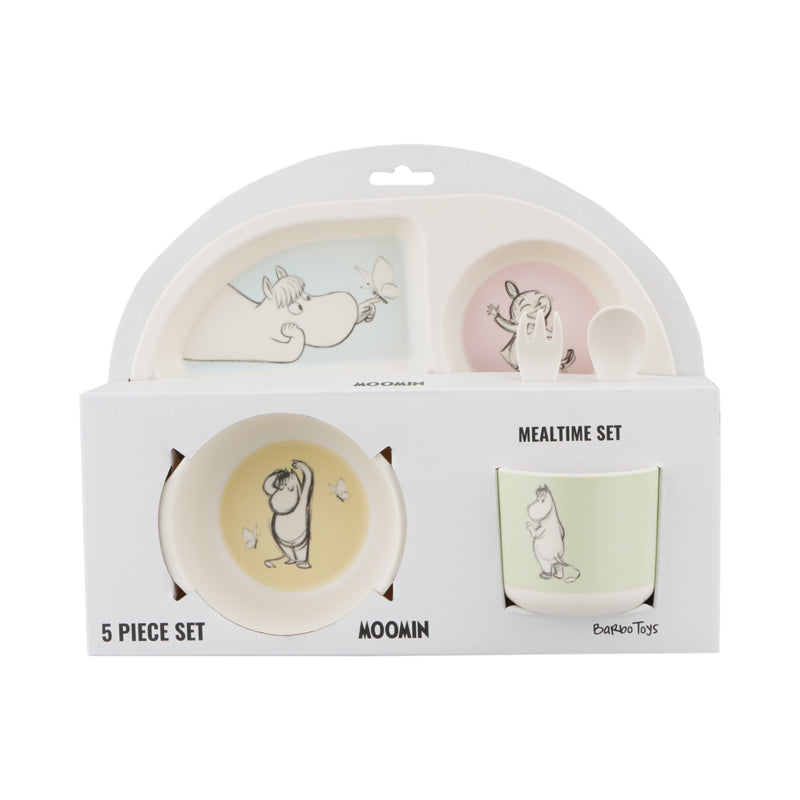Moomin eetset met Moomin schets