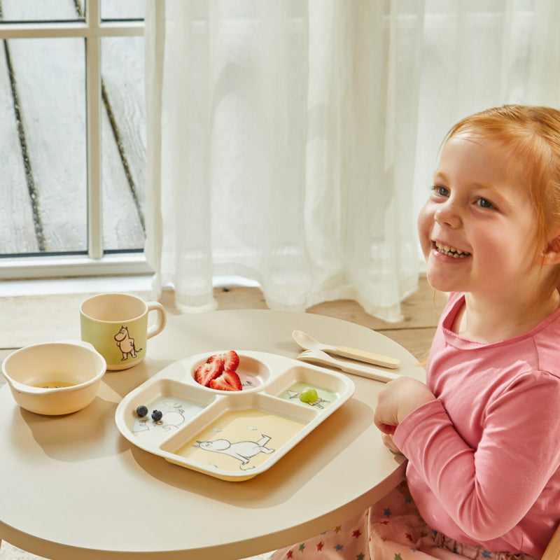 Moomin eetset met Moomin schets
