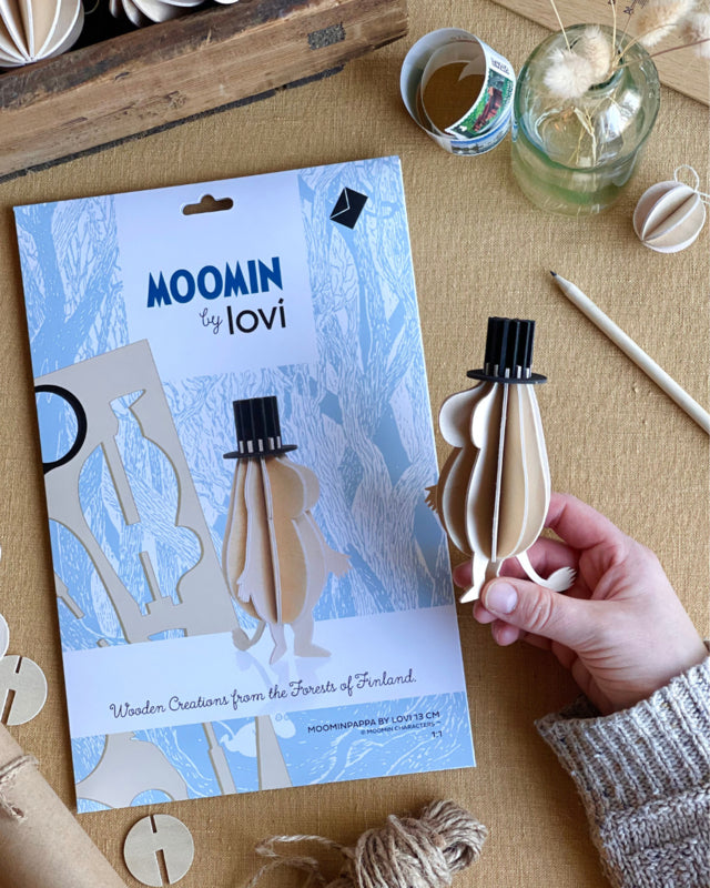 Lovi houten Moominpappa