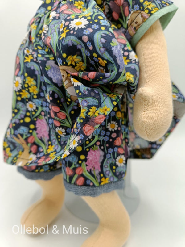 Doll dress and pants for doll 33-38 cm