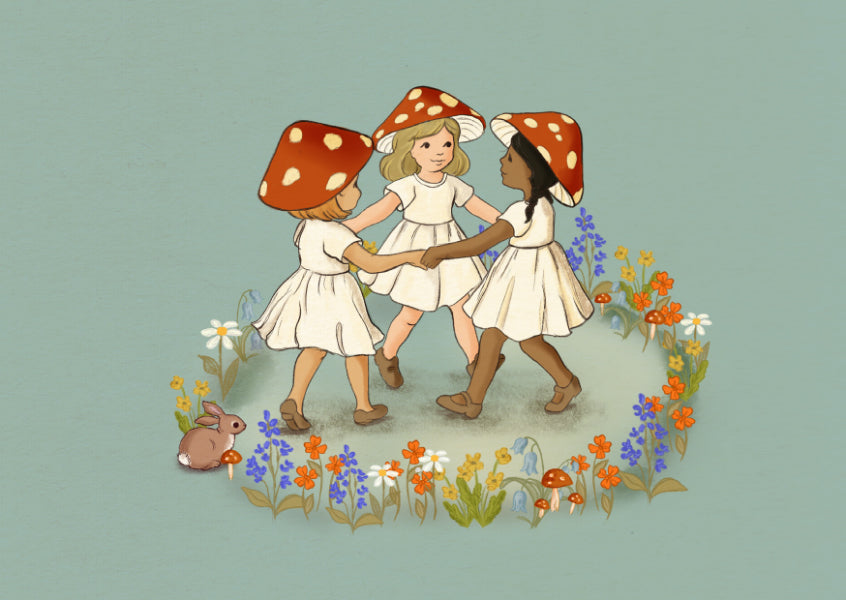 Belle & Boo ansichtkaart Fairy Circle