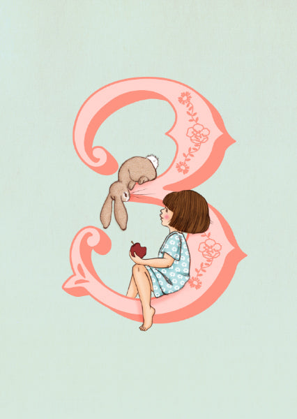 Belle & Boo Postcard Girl 3