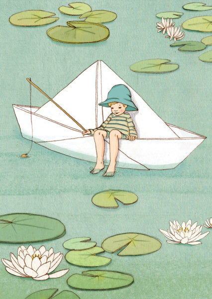 Belle & Boo ansichtkaart My Paper Boat