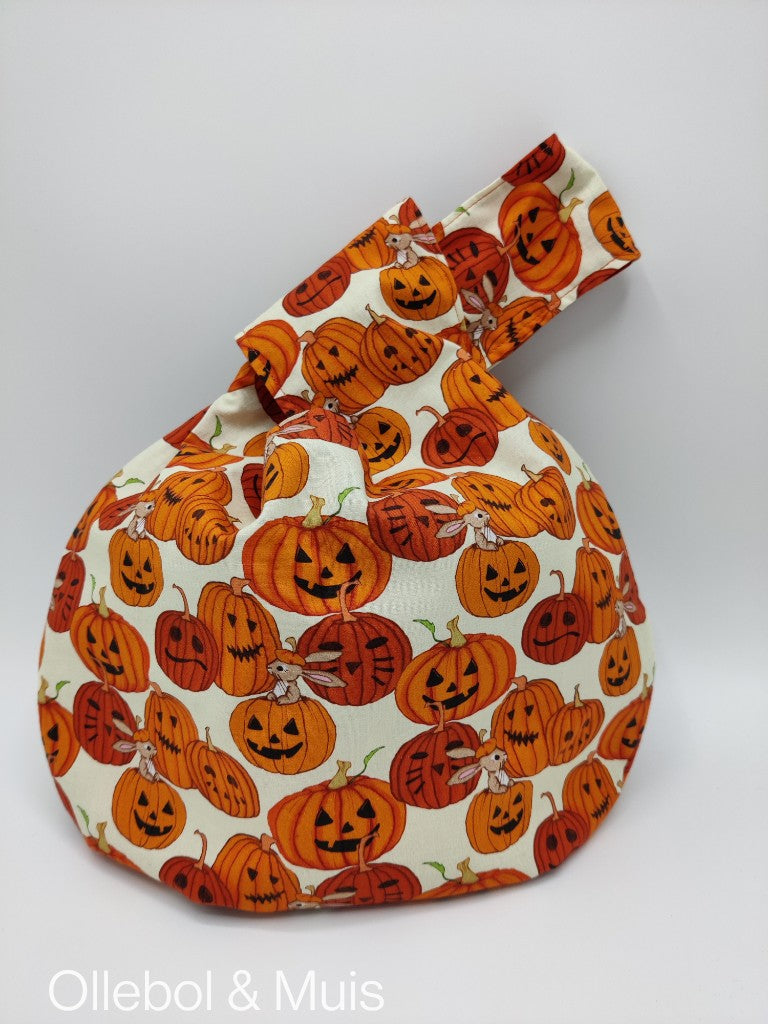 Knot Bag Kürbis-Print Belle & Boo