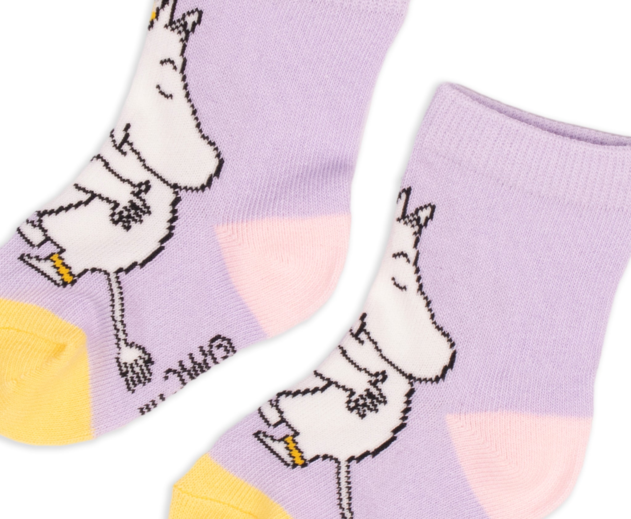 Moomin love Baby Socks licht paars