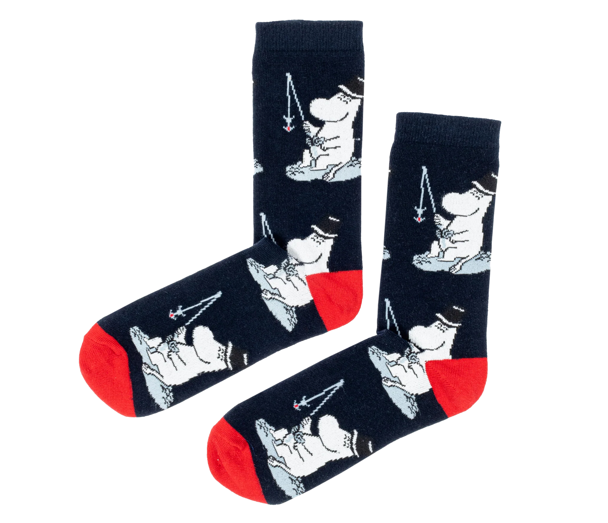 Moominpappa Fishing Men Socks