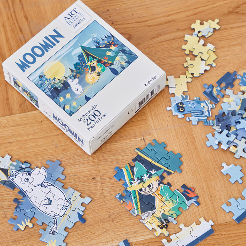Moomin art puzzel Blue