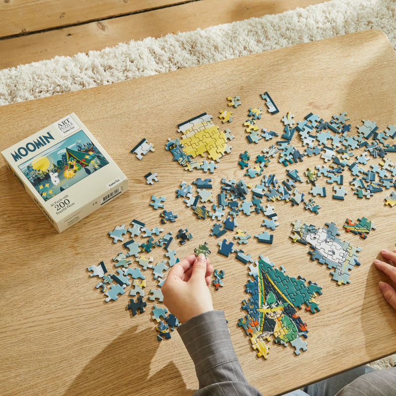 Moomin art puzzel Blue