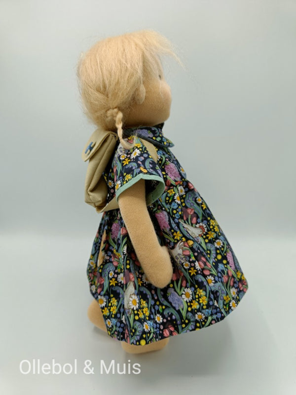 Doll dress and pants for doll 33-38 cm