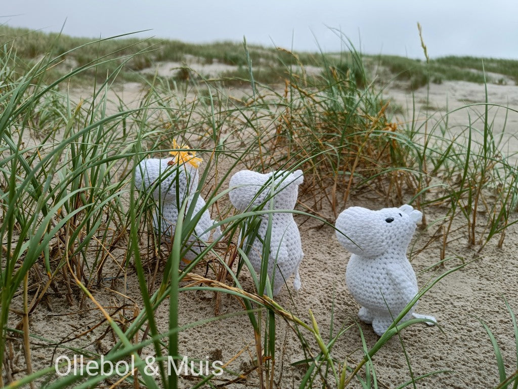 Gehaakte Moomin / Snorkmaiden