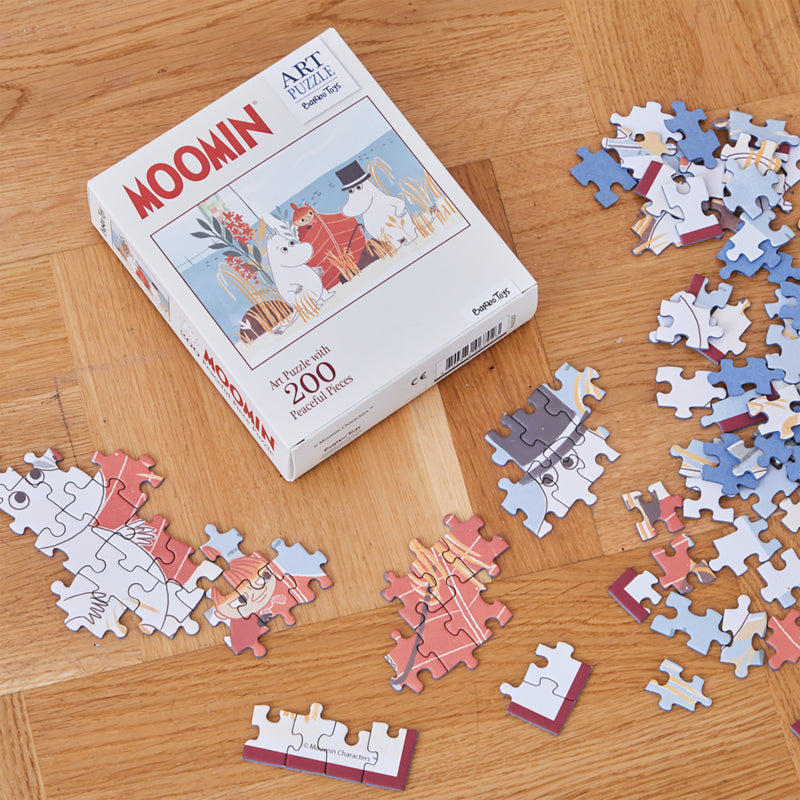 Moomin art puzzel Red