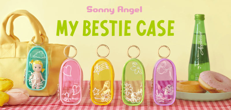1 Sonny Angel case geel