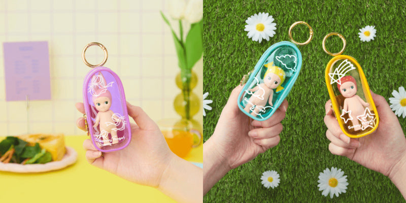 1 Sonny Angel case geel