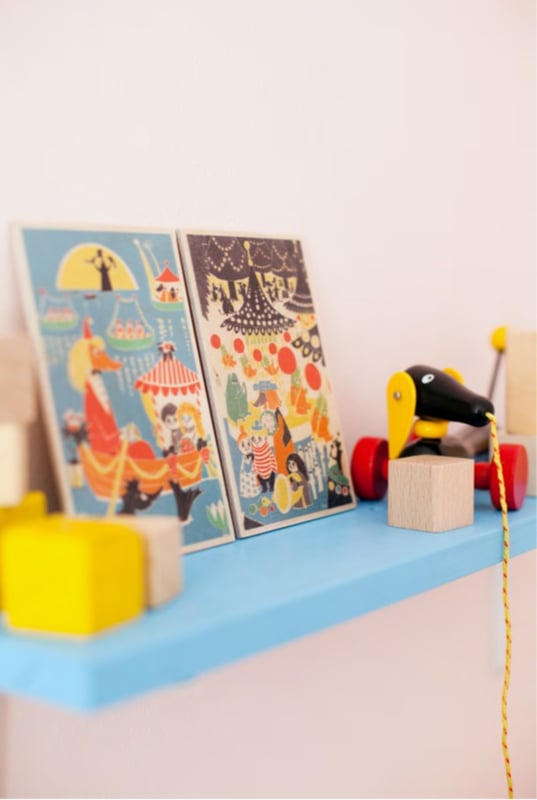 Come to Finland houten kaart Berries - Moominmamma