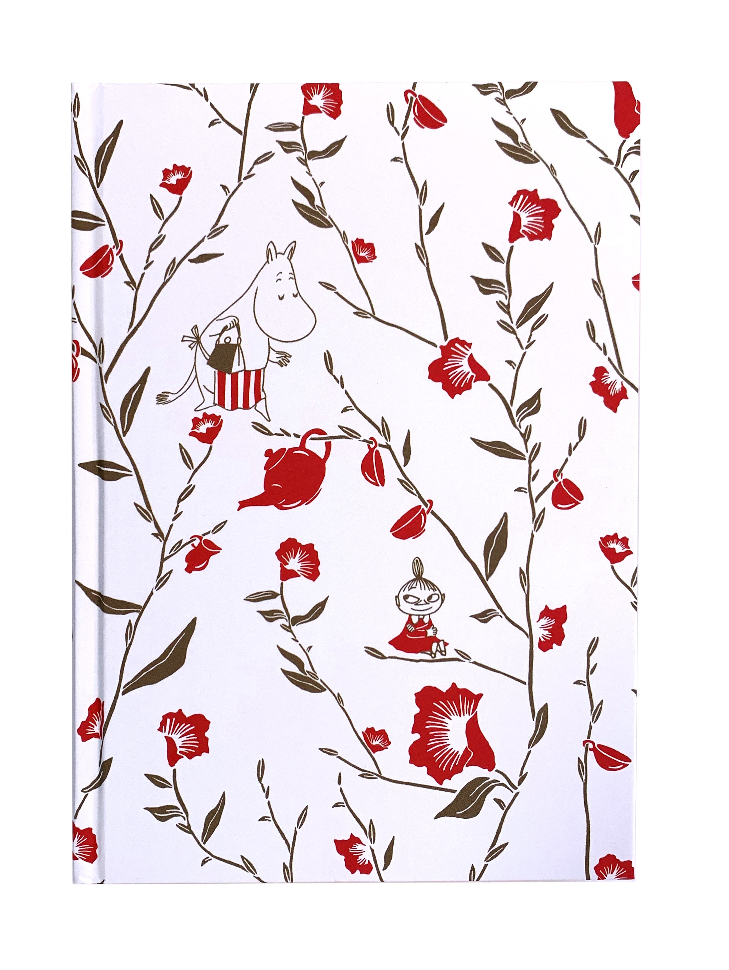Notebook Moomin Teaparty red