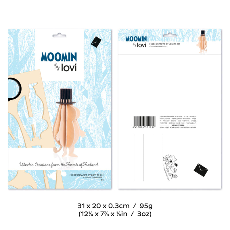 Lovi houten Moominpappa