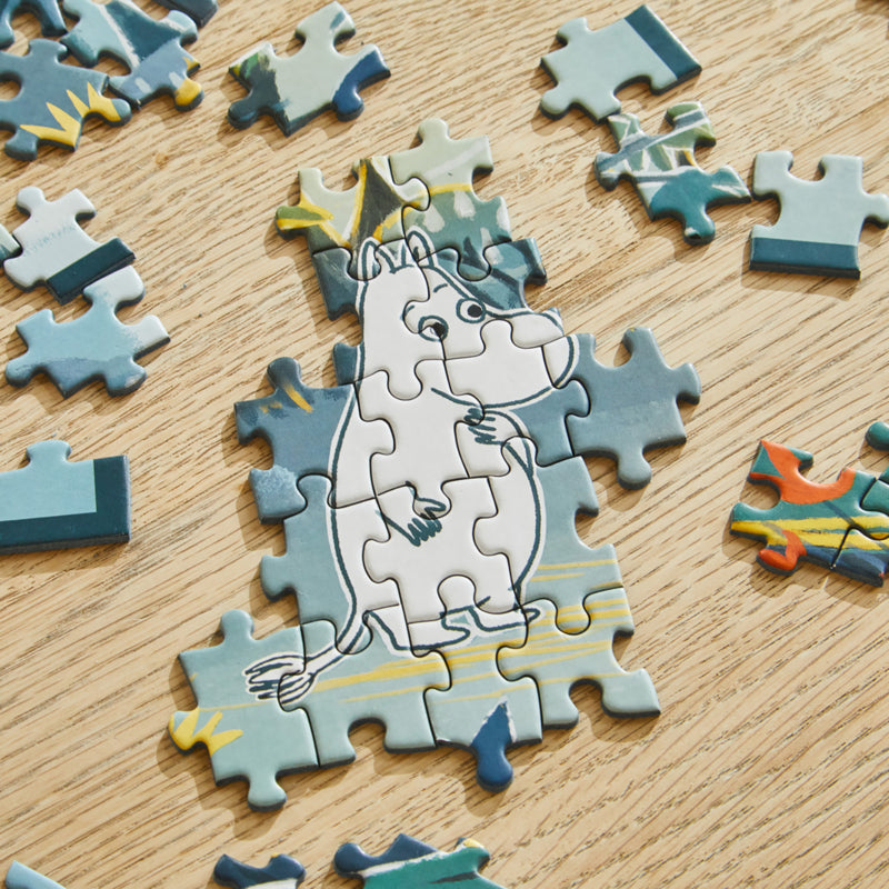 Moomin art puzzel Blue