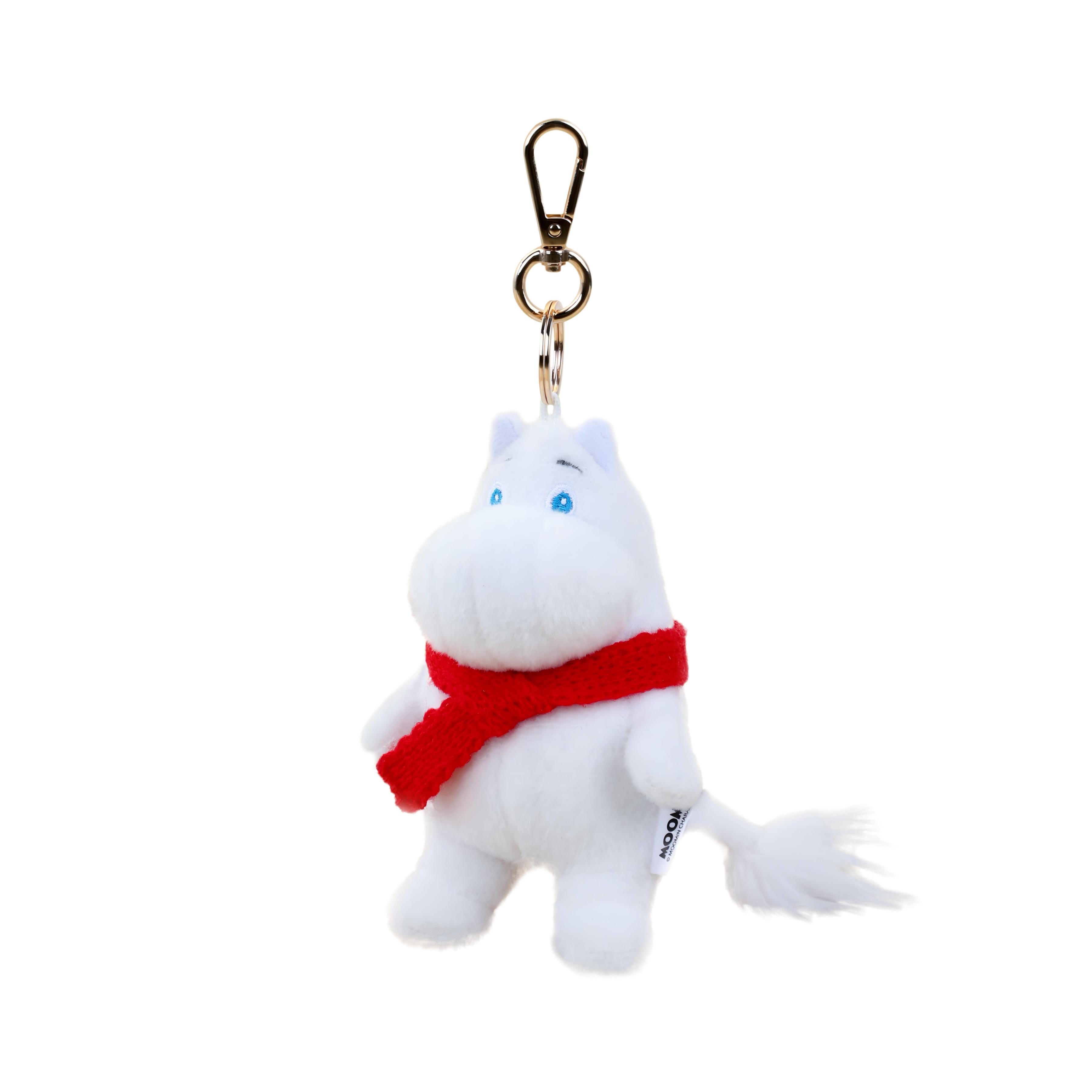 Moomintroll hanger met rode sjaal