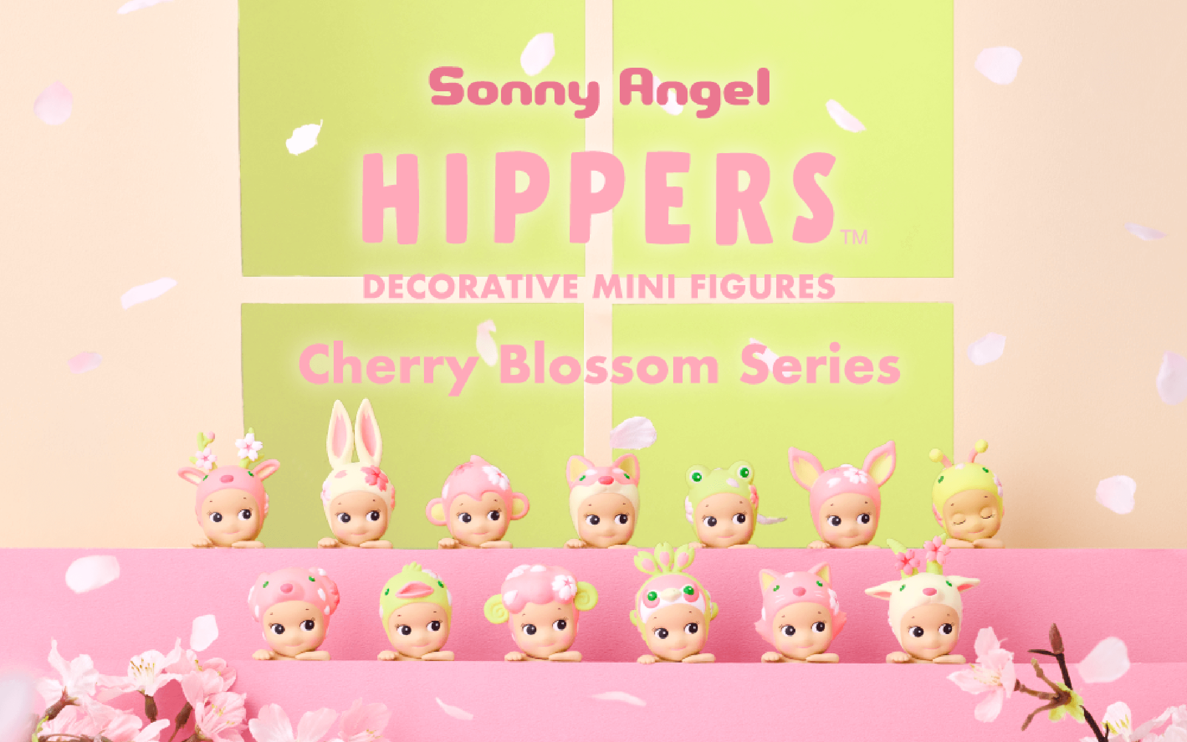1 Sonny Angel Hippers Cherry Blossom