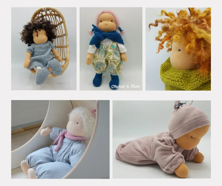 Wat zijn antroposofische poppen en knuffels?