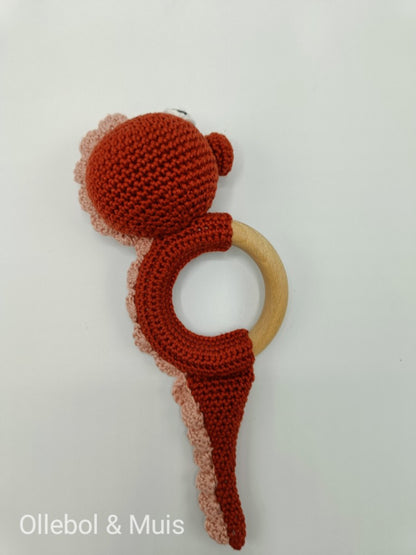 Rammelaar / bijtring Shelly het zeepaardje