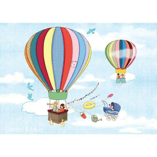 Belle &amp; Boo ansichtkaart Up and Away