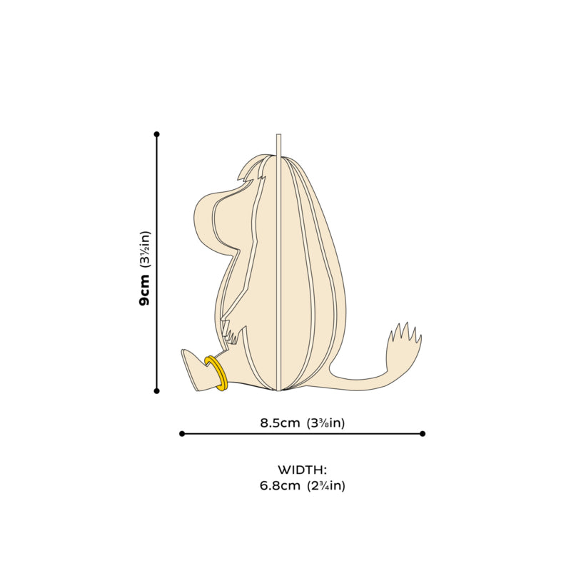 Lovi houten Moomin Snorkmaiden