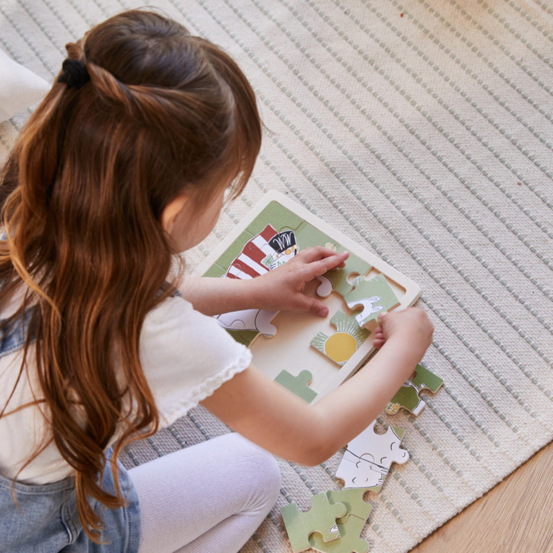 Moomin houten puzzel Hugs