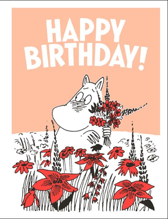 Belle &amp; Boo postcard Birthday Wishes