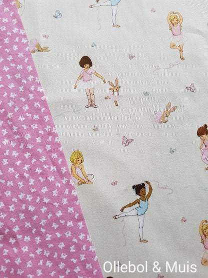 Dekbedovertrek babybedje / ledikant Belle &amp; Boo Ballet