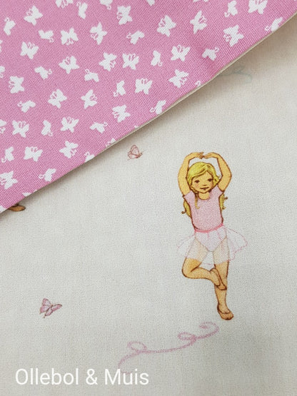 Dekbedovertrek babybedje / ledikant Belle &amp; Boo Ballet