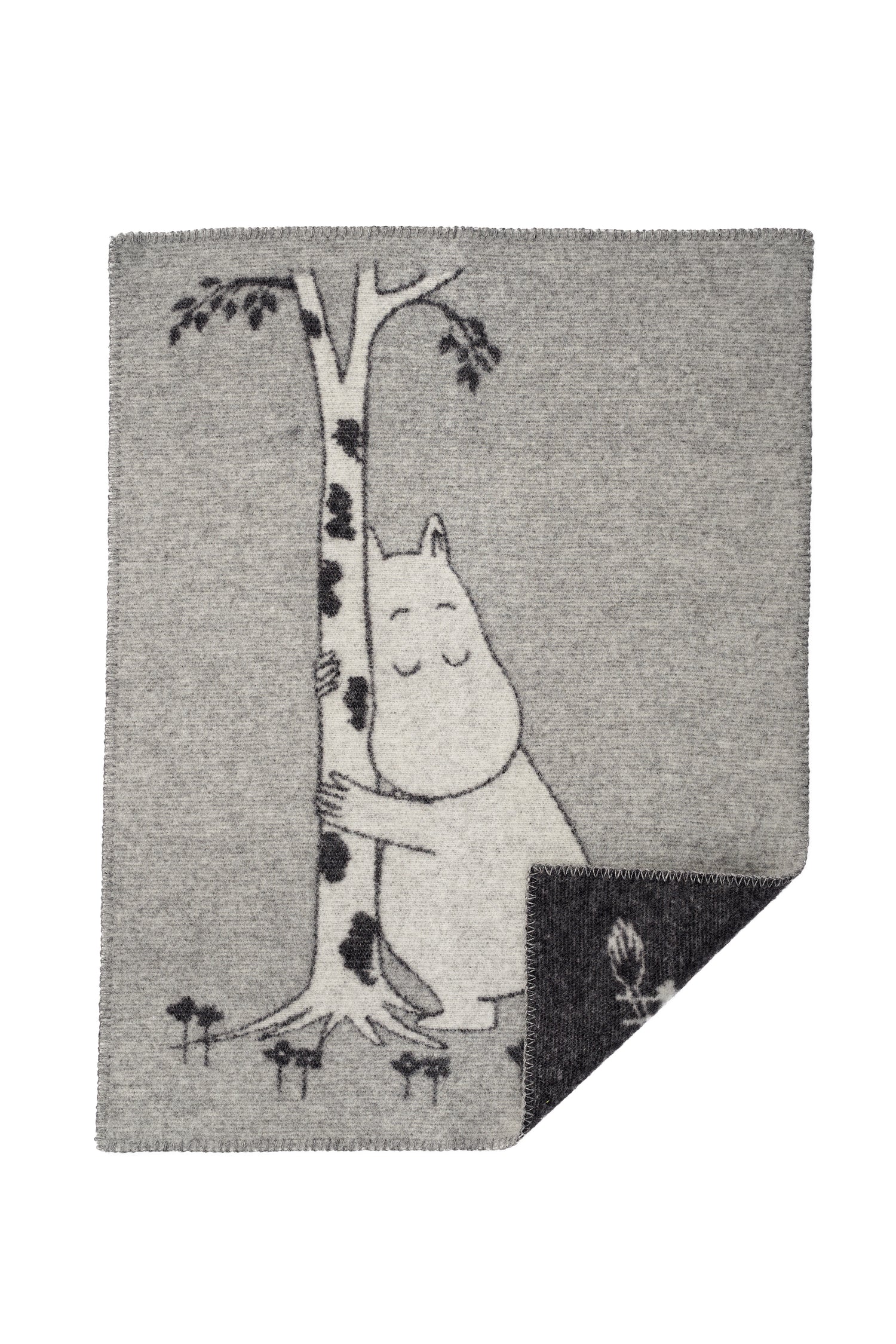 Moomin blanket Moomin Winterland grey