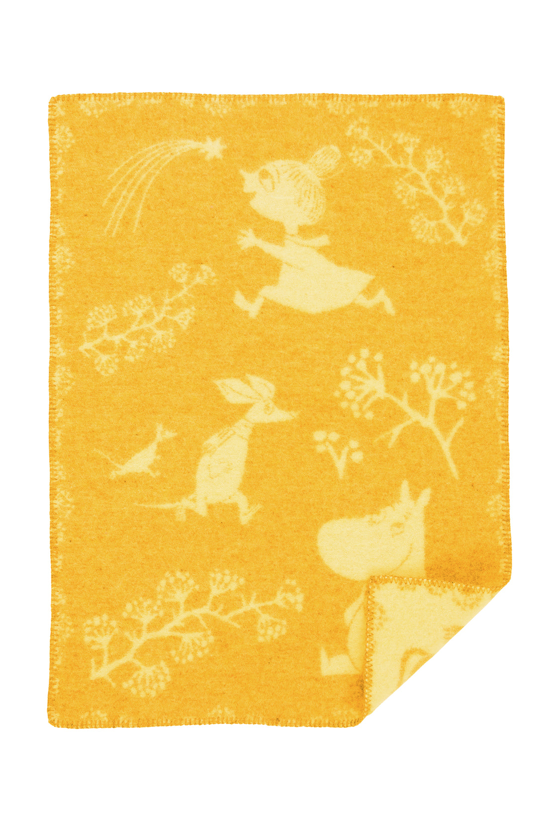 Moomin dekentje Moomin Winterland winter sun