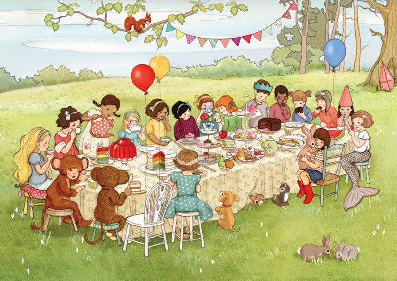 Belle &amp; Boo ansichtkaart Woodland Feast