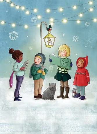 Ansichtkaart Belle &amp; Boo Carol Singers