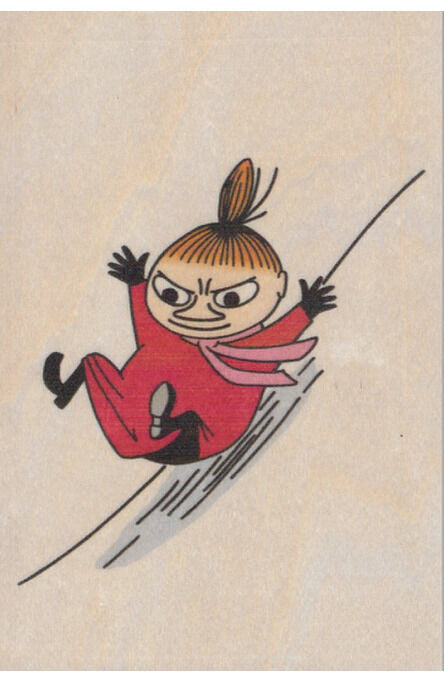 Come to Finland houten kaart Little My sliding