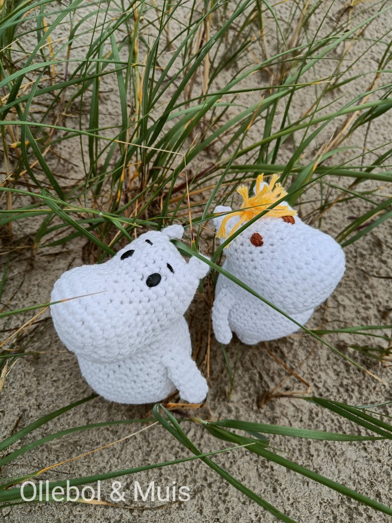 Gehaakte Moomin / Snorkmaiden