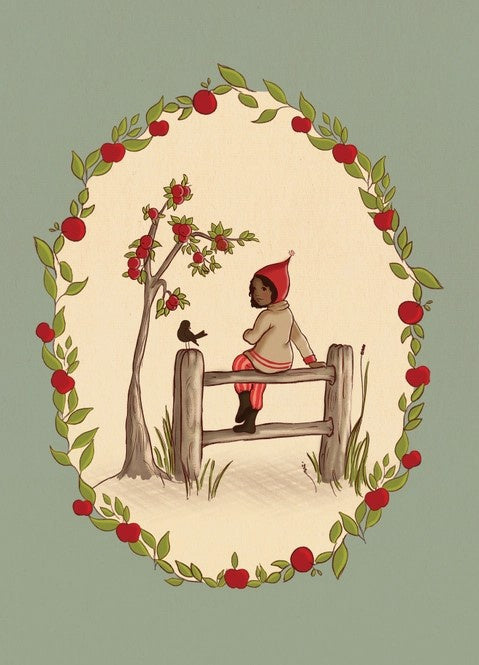 Belle &amp; Boo Postkarte A Pretty Perch