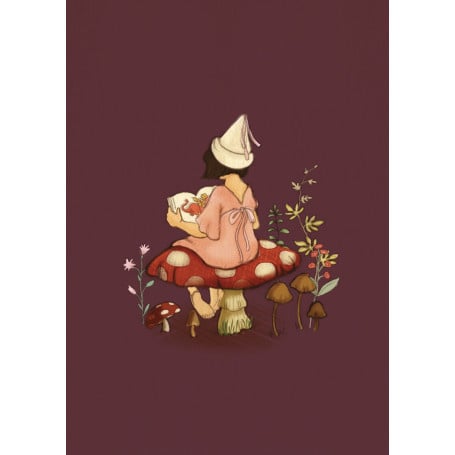 Belle &amp; Boo Postcard Toadstool Tales