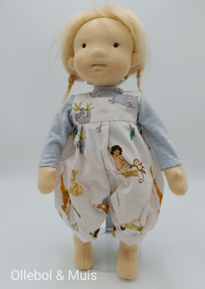 Waldorf poppen broek met t-shirt