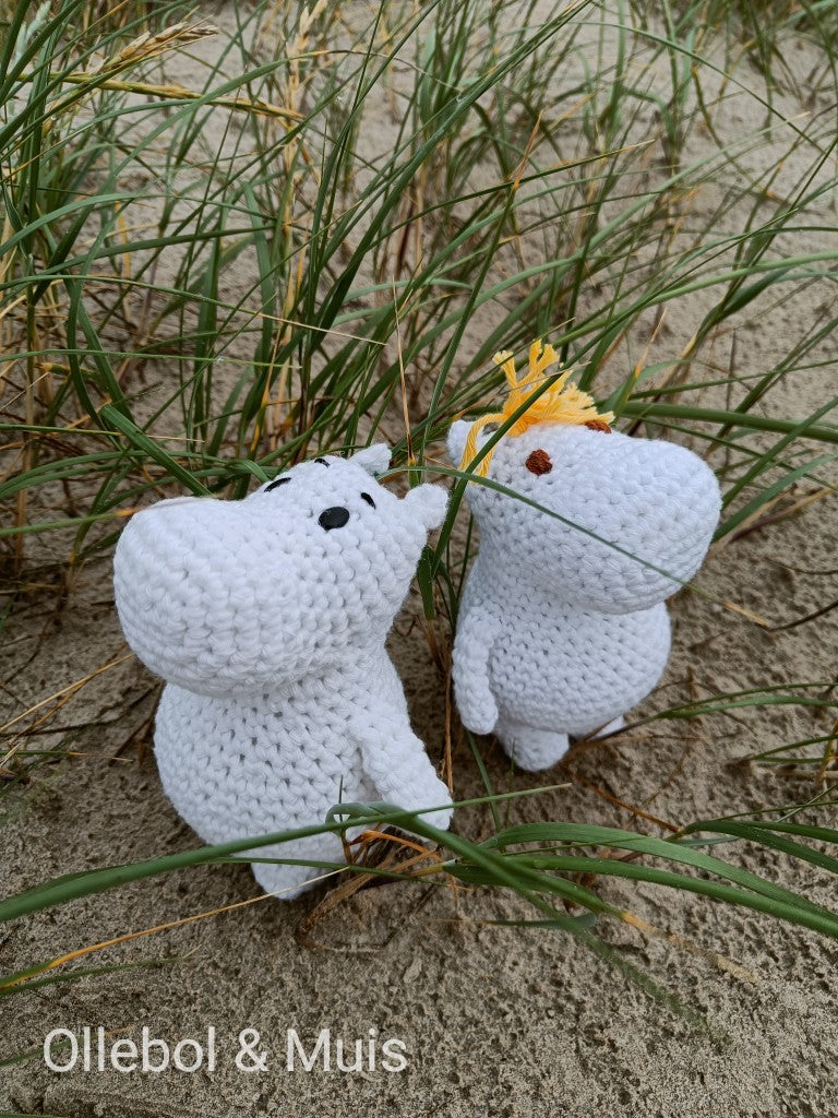 Gehaakte Moomin / Snorkmaiden