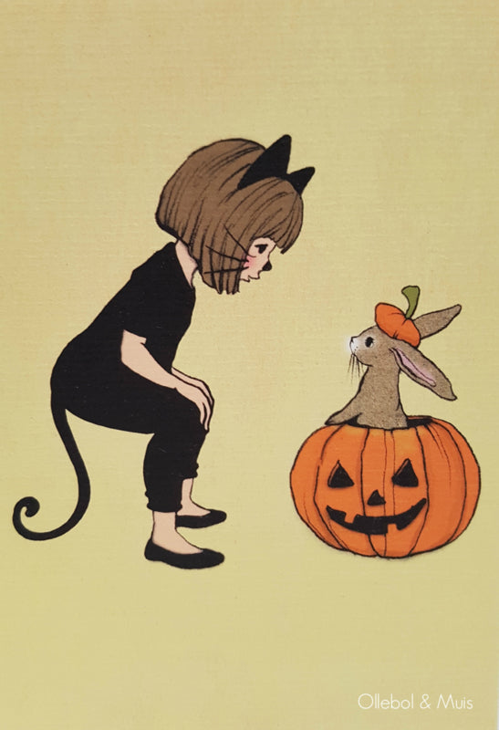 Belle &amp; Boo ansichtkaart Pumpkin