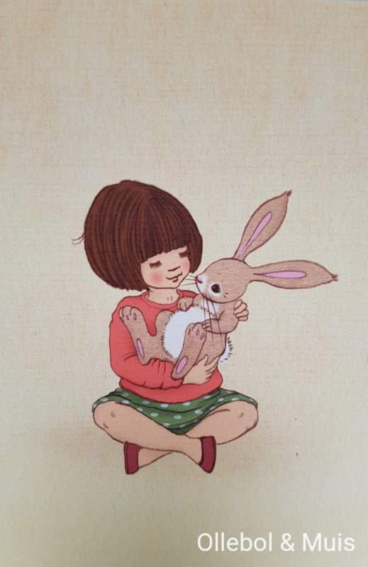 Belle &amp; Boo ansichtkaart a Lullaby for Boo
